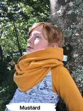 Load image into Gallery viewer, Organic infinity scarf waffle cotton