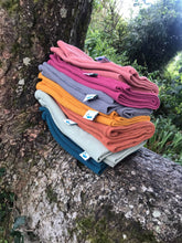 Load image into Gallery viewer, Organic infinity scarf waffle cotton