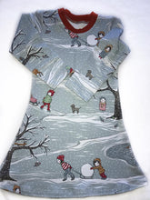 Load image into Gallery viewer, Christmas Kids A-Line Dress
