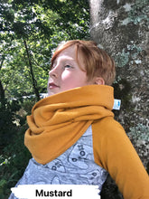 Load image into Gallery viewer, Organic infinity scarf waffle cotton

